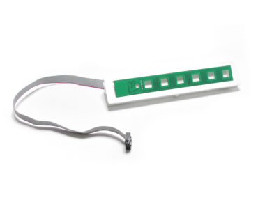 Davlumbaz elektronik buton kartı kutusu plastiği 3 devir